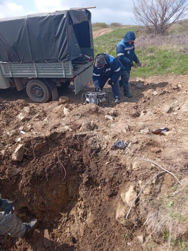 Ульяновские коммунальщики отремонтировали водопровод в Первозвановке Ульяновские коммунальщики отремонтировали водопровод в Первозвановке