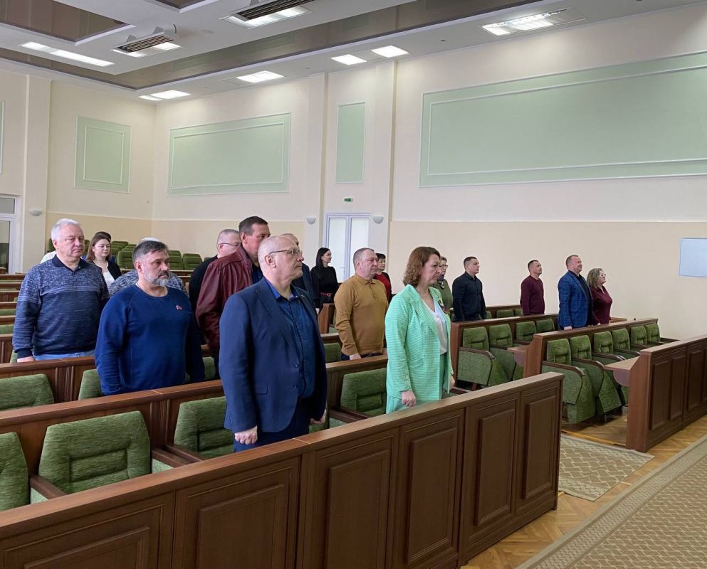 Состоялось XXVII внеочередное заседание Совета Антрацитовского муниципального округа Состоялось XXVII внеочередное заседание Совета Антрацитовского муниципального округа