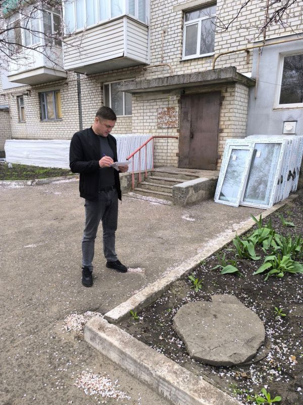 Вячеслав Третьяков: Мой первый заместитель, Запорожец Владимир, провел инспекцию объектов восстановления на территории нашего округа Вячеслав Третьяков: Мой первый заместитель, Запорожец Владимир, провел инспекцию объектов восстановления на территории нашего округа