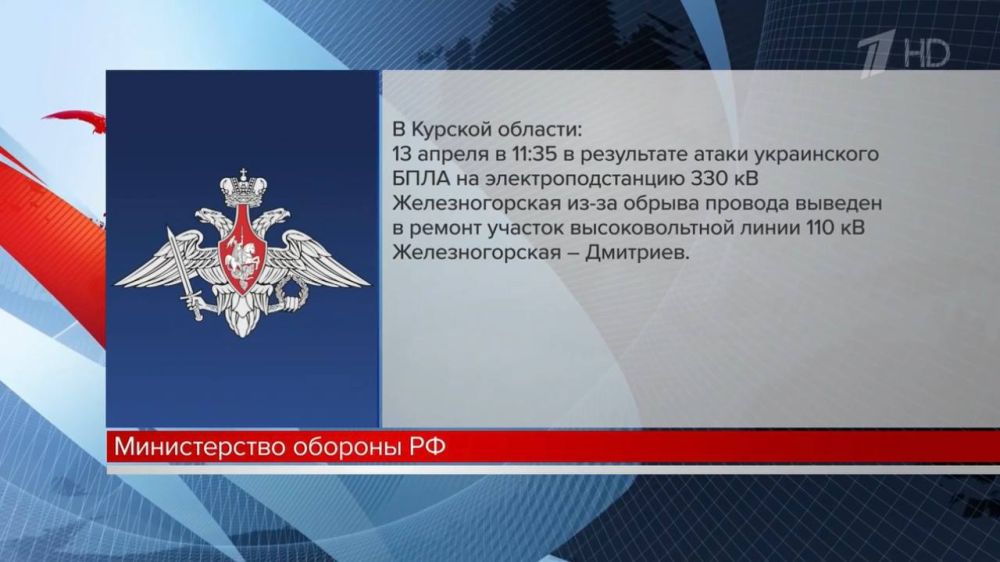 Минобороны сообщает о восьми атаках на российскую энергетику за минувшие сутки Минобороны сообщает о восьми атаках на российскую энергетику за минувшие сутки