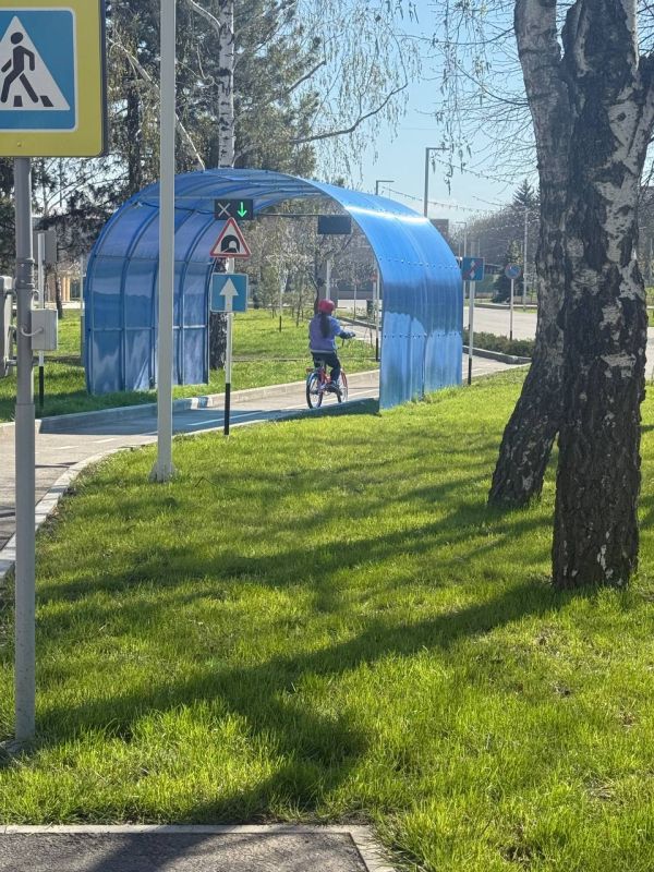 «Безопасные дороги»: В парке им. Щорса в Луганске прошло занятие по ПДД для детей «Безопасные дороги»: В парке им. Щорса в Луганске прошло занятие по ПДД для детей