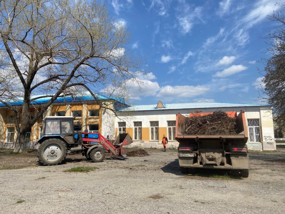В Алмазной тоже наводили порядок В Алмазной тоже наводили порядок