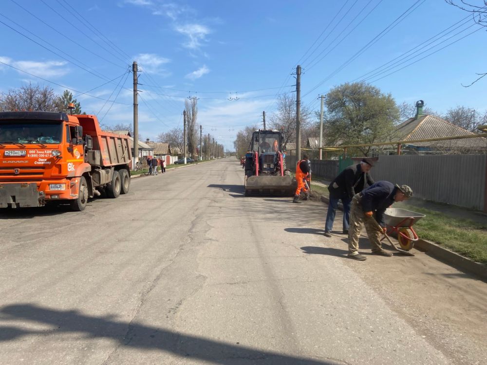 В Алмазной тоже наводили порядок В Алмазной тоже наводили порядок