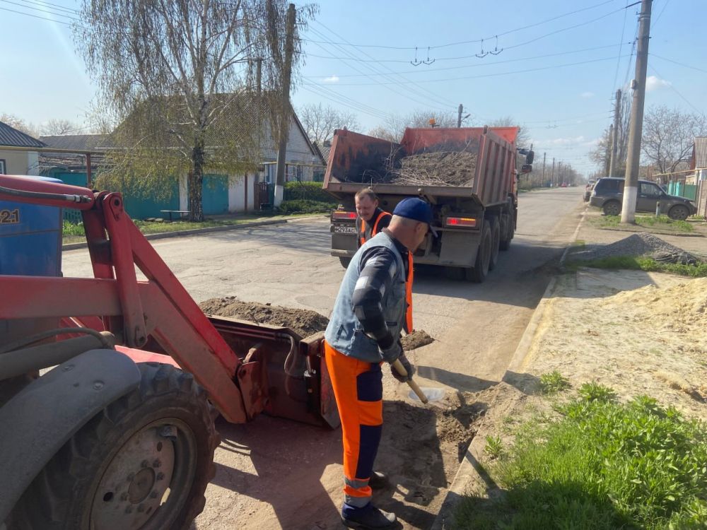 В Алмазной тоже наводили порядок В Алмазной тоже наводили порядок