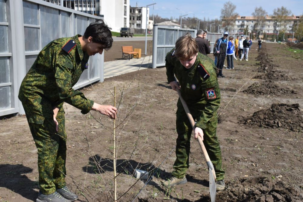 16 апреля, под эгидой партии "Единая Россия" и в рамках международной акции «Сад памяти», приуроченной к 80-летию Победы в Великой Отечественной войне 40 саженцев березы высажены на обновленной Аллее Славы «Брянка. Лица... 16 апреля, под эгидой партии "Единая Россия" и в рамках международной акции «Сад памяти», приуроченной к 80-летию Победы в Великой Отечественной войне 40 саженцев березы высажены на обновленной Аллее Славы «Брянка. Лица...