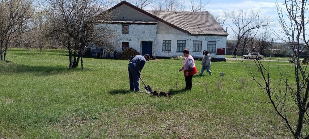 Паньковский сельский клуб совместно с работниками библиотеки и отдела ОЖД присоединились к акции "Сад Памяти" Паньковский сельский клуб совместно с работниками библиотеки и отдела ОЖД присоединились к акции "Сад Памяти"
