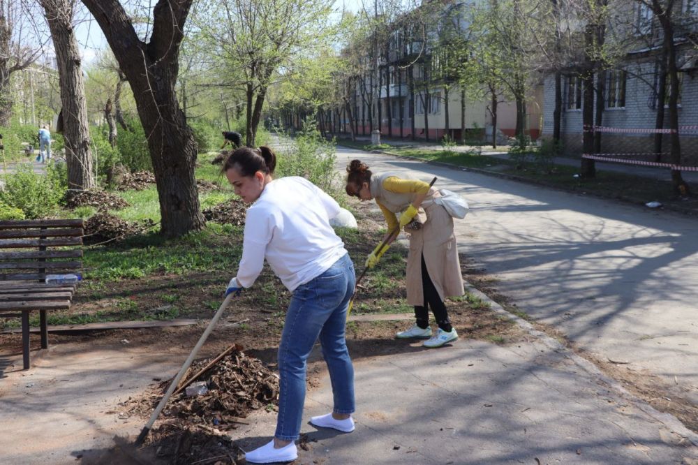 Северодончане в очередной раз приняли участие в общегородском субботнике Северодончане в очередной раз приняли участие в общегородском субботнике