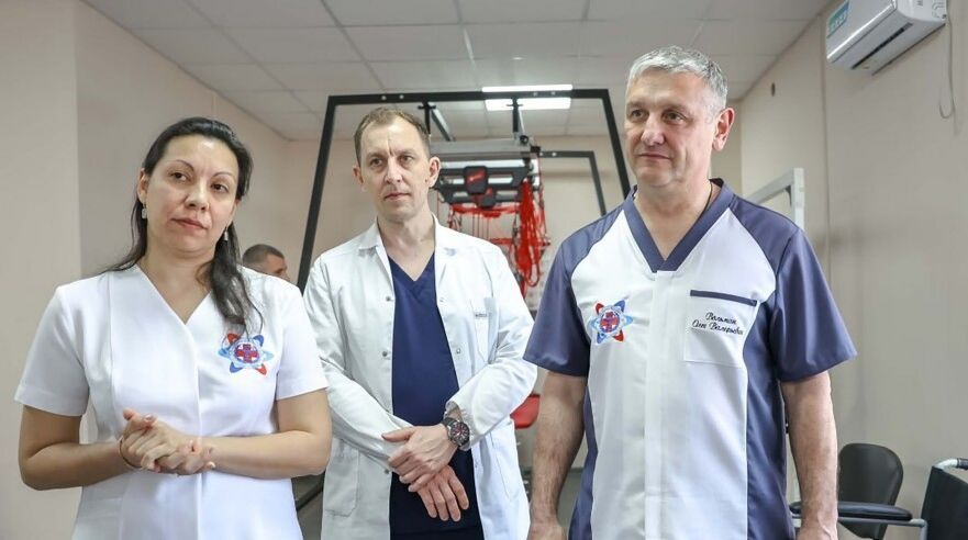Первое в ЛНР отделение для реабилитации пациентов с нарушением функций центральной нервной системы открылось в Луганской республиканской клинической больнице Первое в ЛНР отделение для реабилитации пациентов с нарушением функций центральной нервной системы открылось в Луганской республиканской клинической больнице