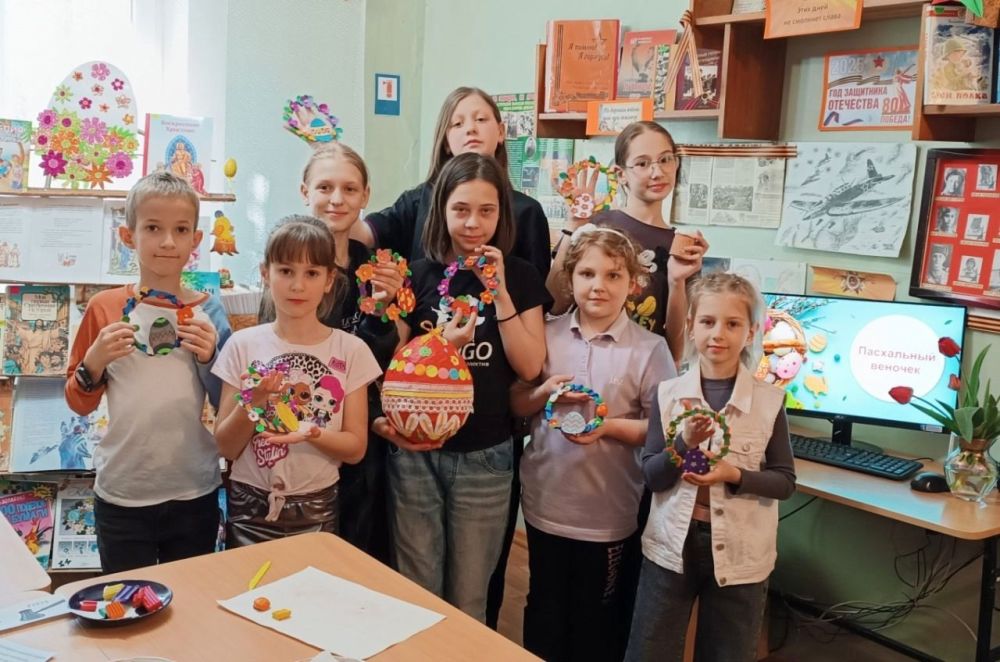 Пасхальные посиделки в библиотеке Пасхальные посиделки в библиотеке