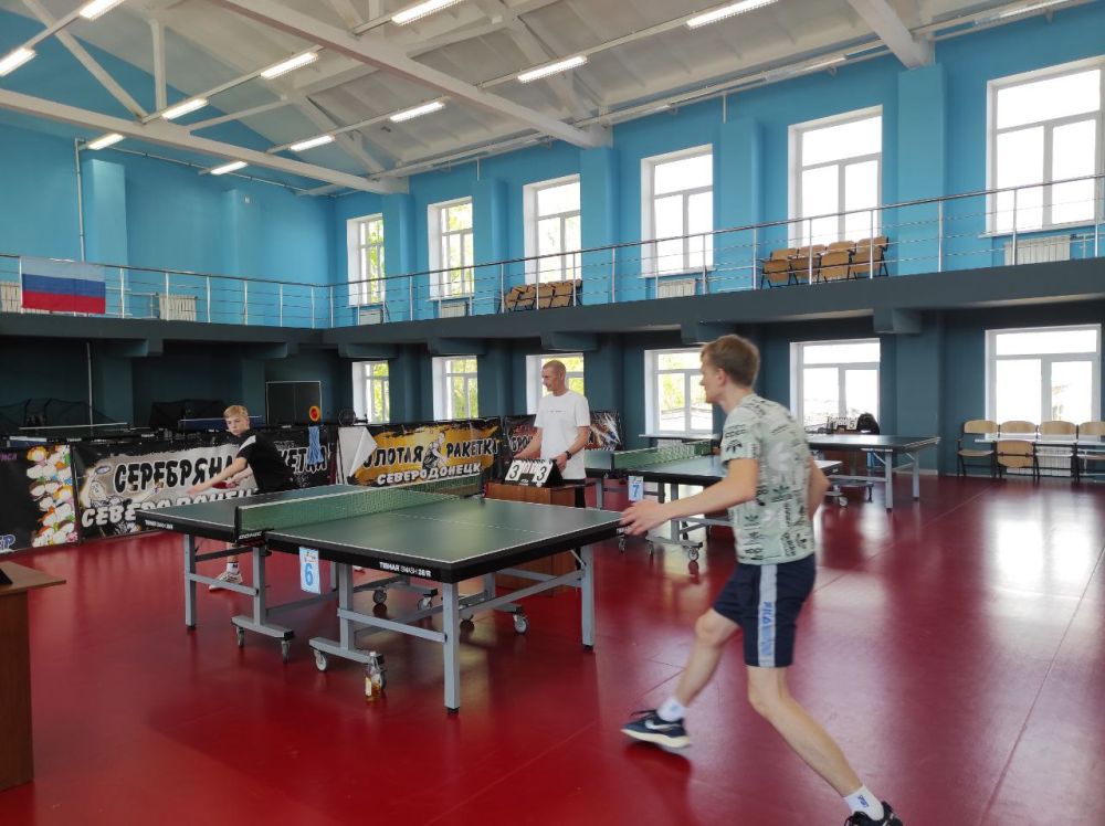 Северодонецкая спортивная школа №1 провела чемпионат города по настольному теннису Северодонецкая спортивная школа №1 провела чемпионат города по настольному теннису