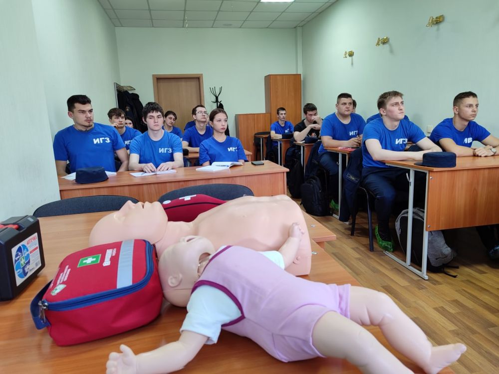 Курс обучения в Луганском центре медицины катастроф продолжается для студентов Института гражданской защиты Курс обучения в Луганском центре медицины катастроф продолжается для студентов Института гражданской защиты