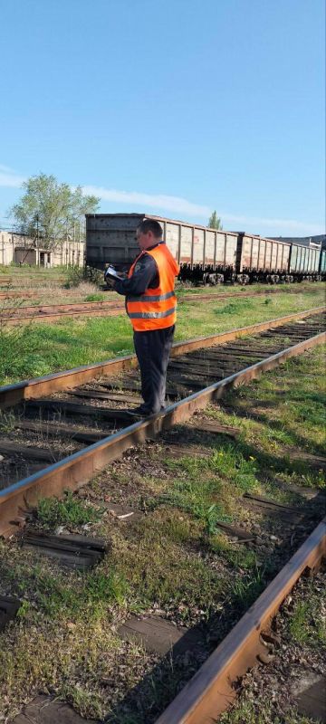 Обследование железнодорожных станций в ЛНР Обследование железнодорожных станций в ЛНР