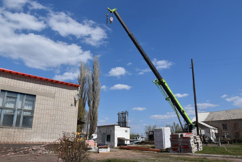 #ВОРОНЕЖСНАМИ. В Новопсковском муниципальном округе продолжаются работы по восстановлению инфраструктуры при поддержке Воронежской области #ВОРОНЕЖСНАМИ. В Новопсковском муниципальном округе продолжаются работы по восстановлению инфраструктуры при поддержке Воронежской области