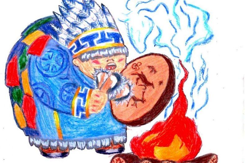 Тува принимает рисунки от школьников ЛНР Тува принимает рисунки от школьников ЛНР