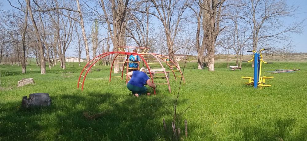 В Белокуракинском округе активно ведутся работы по благоустройству общественных территорий В Белокуракинском округе активно ведутся работы по благоустройству общественных территорий