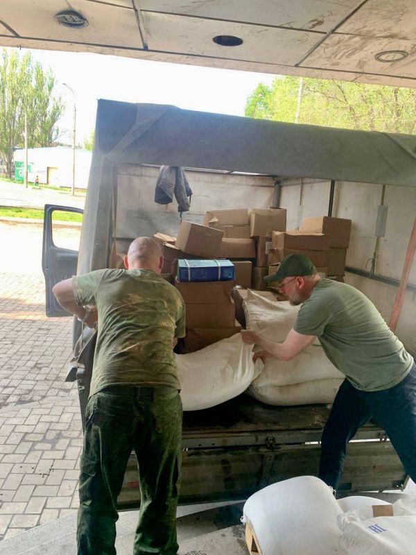 Вчера поздно вечером была доставлена в Первомайск гуманитарная помощь от региона-шефа Калужской области Вчера поздно вечером была доставлена в Первомайск гуманитарная помощь от региона-шефа Калужской области