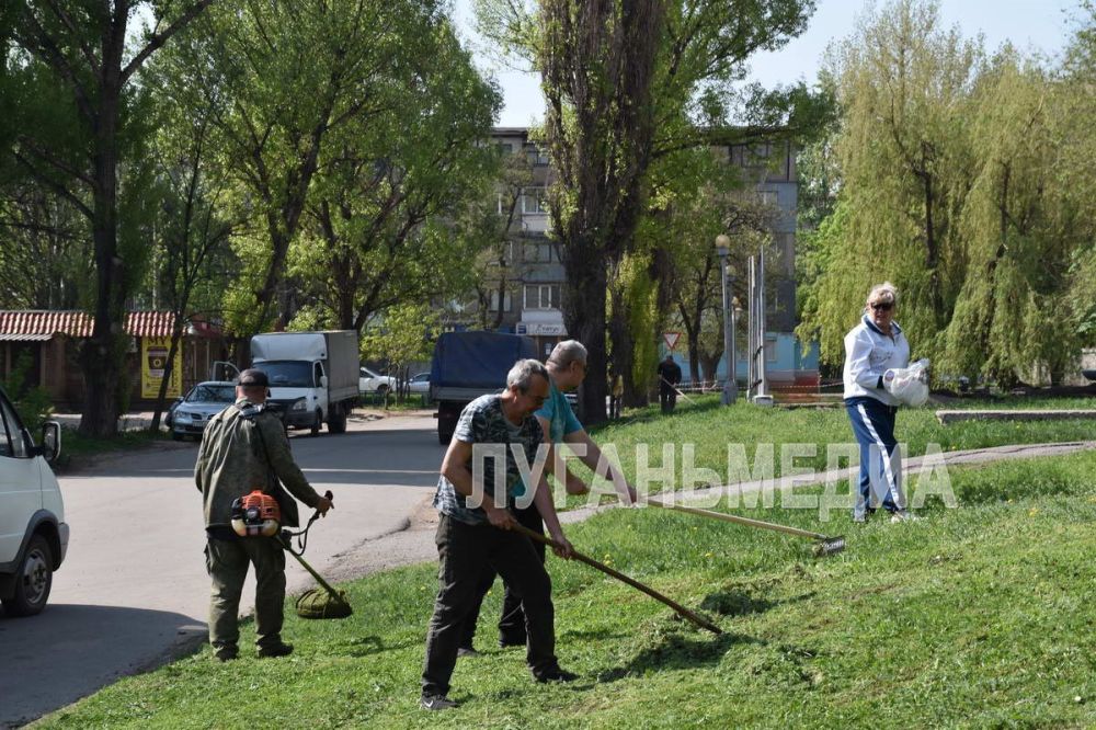 Алчевск присоединился к Всероссийскому субботнику в рамках федерального проекта «Формирование комфортной городской среды» Алчевск присоединился к Всероссийскому субботнику в рамках федерального проекта «Формирование комфортной городской среды»