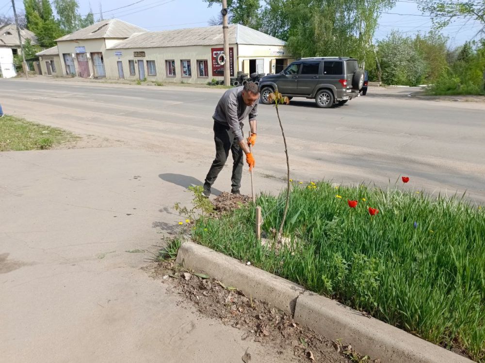 Сегодня депутаты Совета совместно с жителями города Лисичанска присоединились к Всероссийскому субботнику Сегодня депутаты Совета совместно с жителями города Лисичанска присоединились к Всероссийскому субботнику