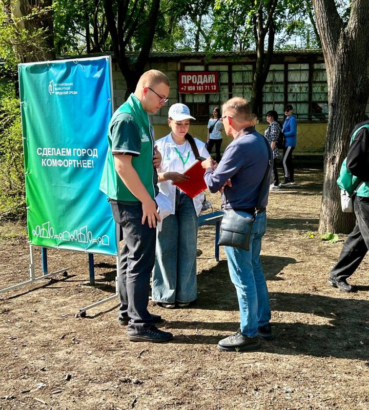 Всероссийская неделя субботников «Мы за чистоту» объединила активных жителей города Луганска Всероссийская неделя субботников «Мы за чистоту» объединила активных жителей города Луганска