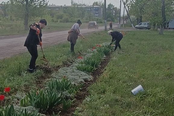 В рамках акции «Чистая Республика – 2025» в пгт Шахтёрский провели субботник В рамках акции «Чистая Республика – 2025» в пгт Шахтёрский провели субботник