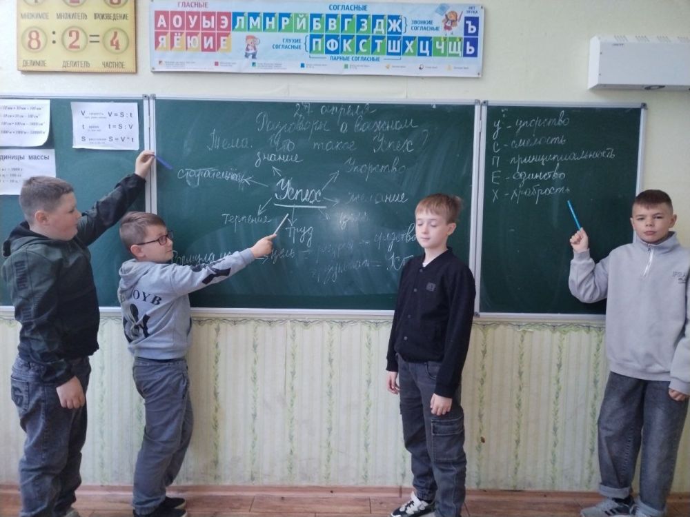 Школьникам рассказали о том, что такое успех Школьникам рассказали о том, что такое успех