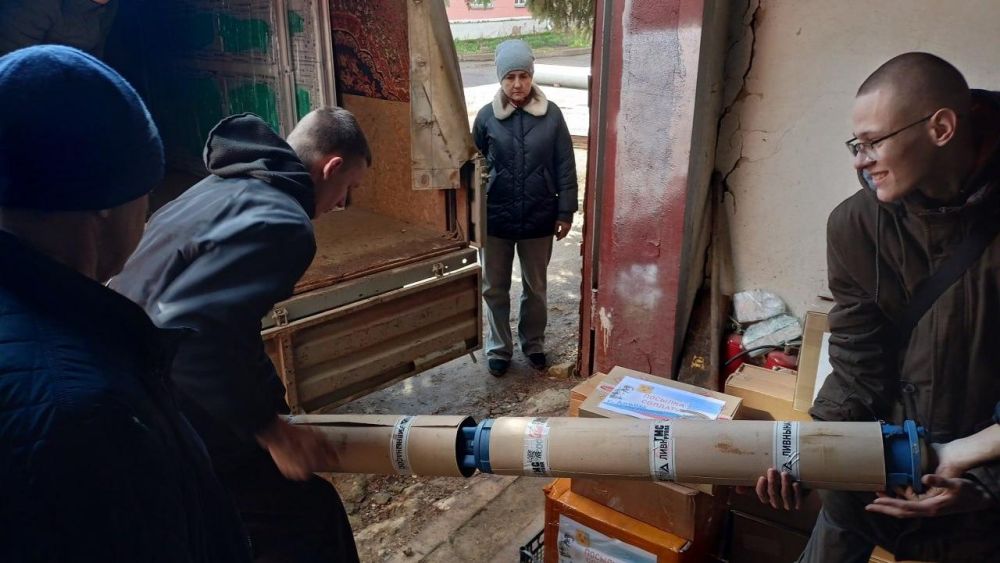Орловщина подготовила большую гуманитарную посылку в Троицкий МО Орловщина подготовила большую гуманитарную посылку в Троицкий МО