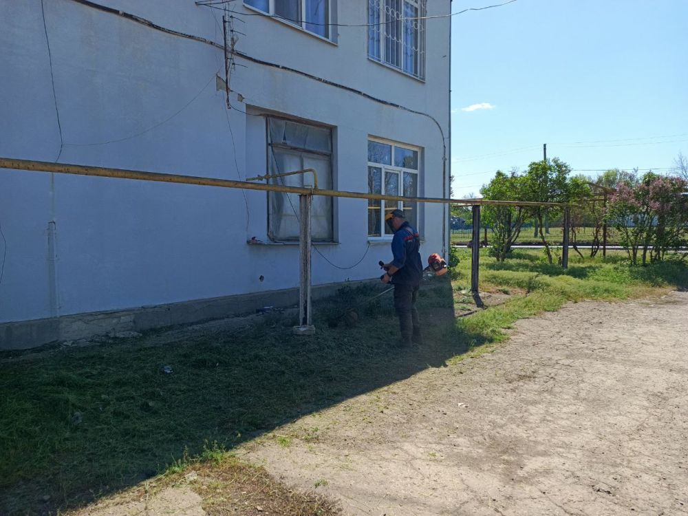 В селе Власовка провели работы по благоустройству В селе Власовка провели работы по благоустройству
