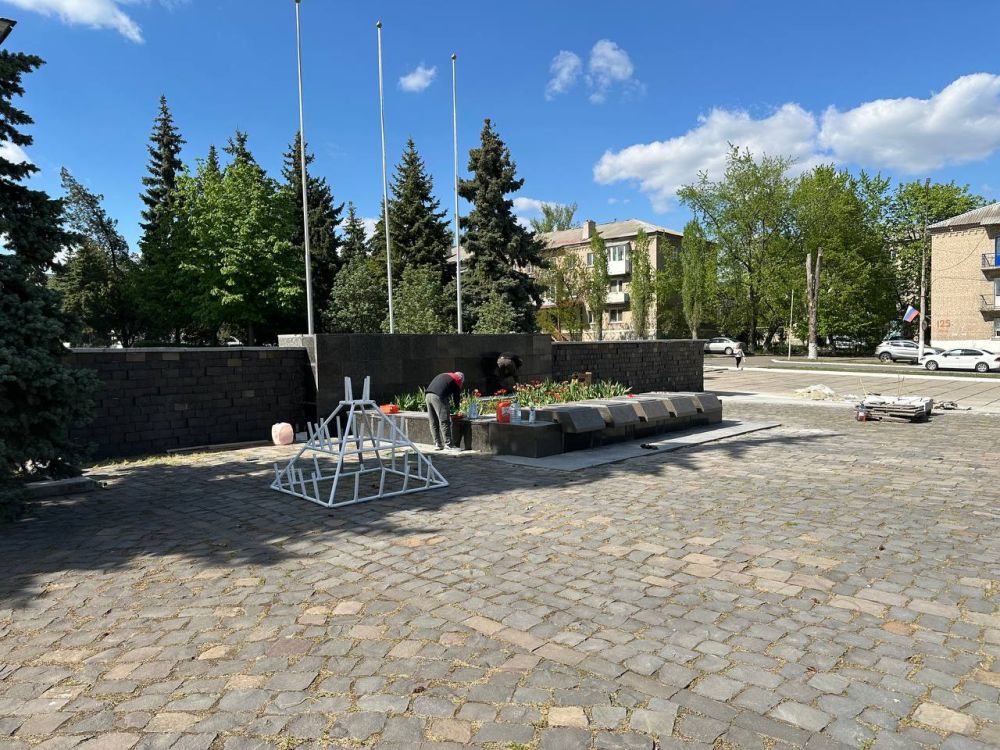 Глава городского округа провел инспектирование работ по подготовке к майским праздникам Глава городского округа провел инспектирование работ по подготовке к майским праздникам
