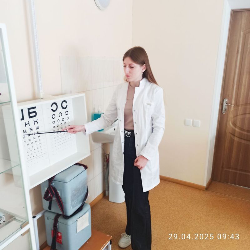 Специалисты ЛРДКБ провели профосмотр 300 - та детей в Меловском районе Специалисты ЛРДКБ провели профосмотр 300 - та детей в Меловском районе
