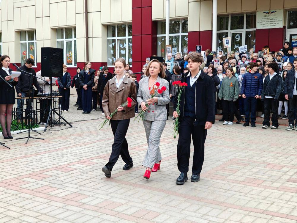 Инна Швенк: Старт акции «Георгиевская лента» Инна Швенк: Старт акции «Георгиевская лента»