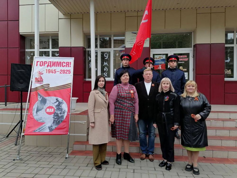 Инна Швенк: Старт акции «Георгиевская лента» Инна Швенк: Старт акции «Георгиевская лента»
