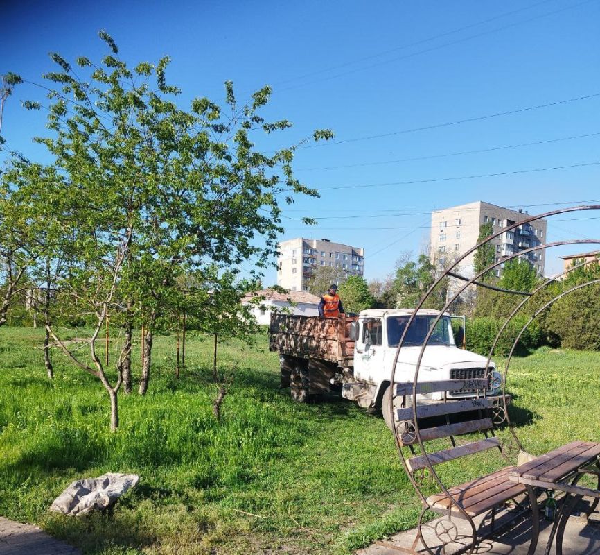 Город готовится ко Дню Победы Город готовится ко Дню Победы