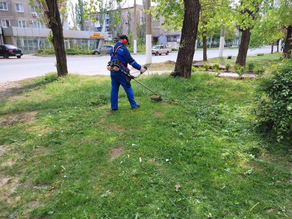 С наступлением теплой погоды коммунальщики приступили к работам по покосу травы на внутриквартальных территориях и вдоль основных улиц города (по красной линии) С наступлением теплой погоды коммунальщики приступили к работам по покосу травы на внутриквартальных территориях и вдоль основных улиц города (по красной линии)