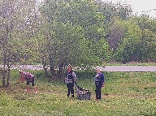 Сохраняя память: субботник на братской могиле воинов в селе Давыдо-Никольское Сохраняя память: субботник на братской могиле воинов в селе Давыдо-Никольское
