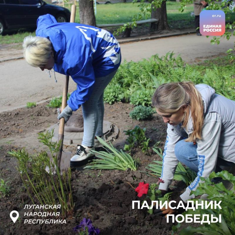 «Единая Россия» помогает ветеранам в рамках акции «Палисадник Победы» «Единая Россия» помогает ветеранам в рамках акции «Палисадник Победы»