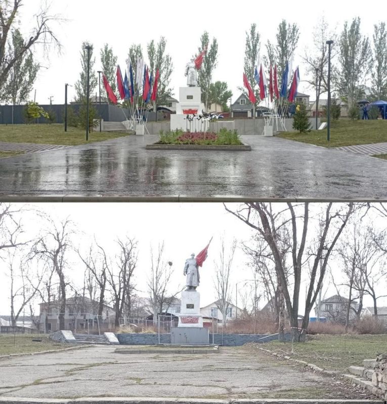 Яна Пащенко: Отреставрированный сквер Советскому солдату открылся в Луганске в преддверии Дня Победы Яна Пащенко: Отреставрированный сквер Советскому солдату открылся в Луганске в преддверии Дня Победы