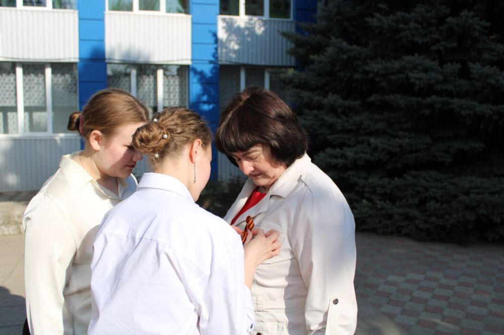 Акция «Георгиевская лента» продолжается Акция «Георгиевская лента» продолжается