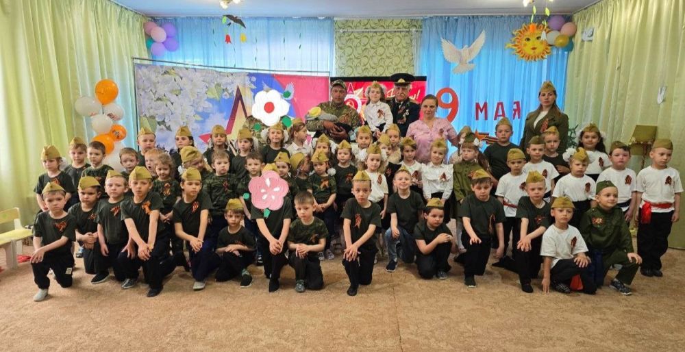 В преддверии 9 мая в детском саду «Теремок» было проведено праздничное мероприятие, посвященное 80 - летию со Дня Победы в Великой Отечественной Войне В преддверии 9 мая в детском саду «Теремок» было проведено праздничное мероприятие, посвященное 80 - летию со Дня Победы в Великой Отечественной Войне