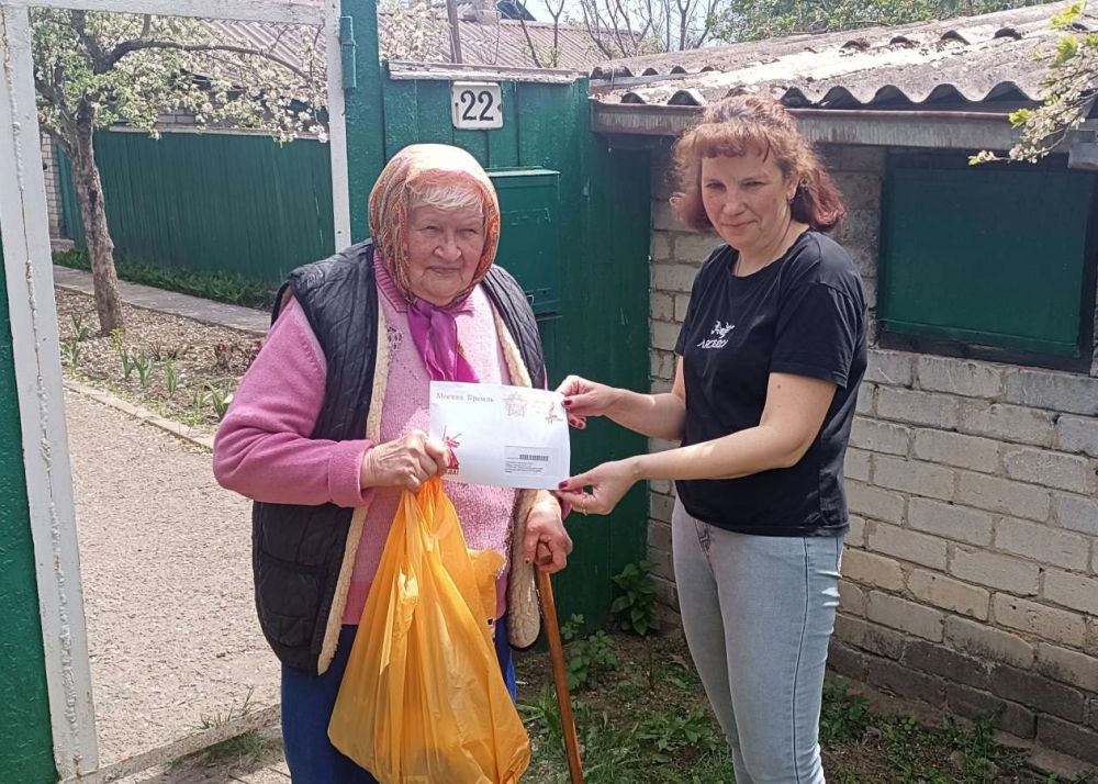 Акция «В гости к Ветерану» в поселке Поречье Акция «В гости к Ветерану» в поселке Поречье