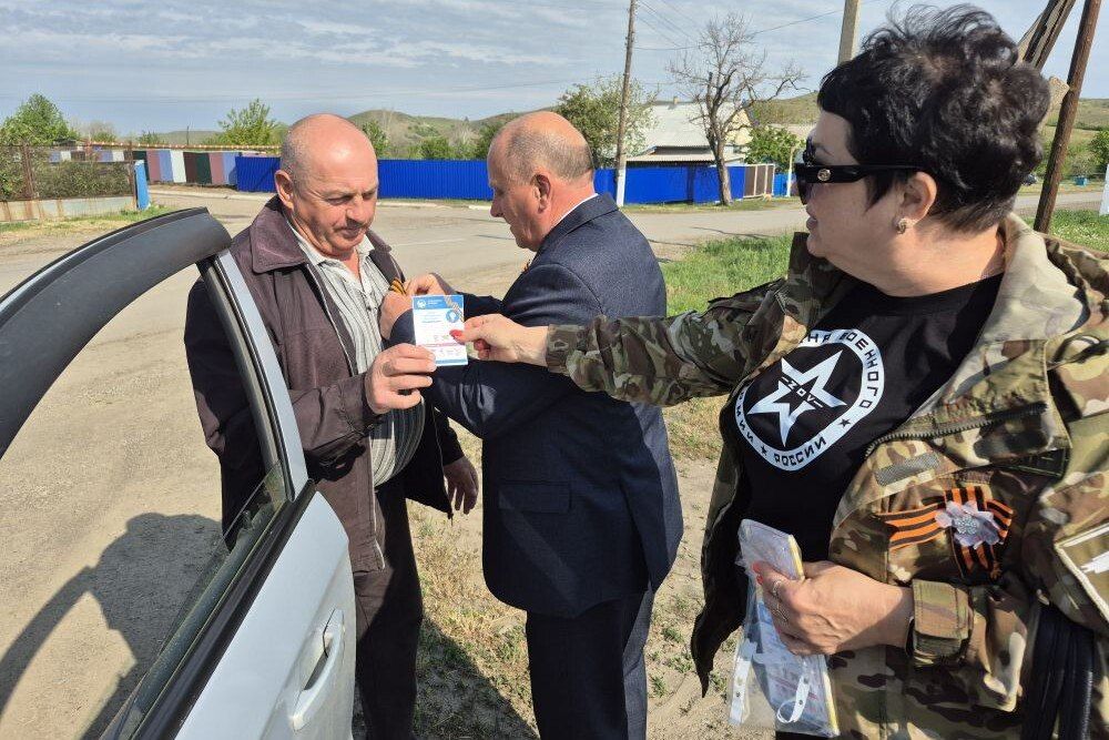 Отдел по обеспечению жизнедеятельности села Медвежанка присоединился ко Всероссийской акции «Георгиевская лента» Отдел по обеспечению жизнедеятельности села Медвежанка присоединился ко Всероссийской акции «Георгиевская лента»