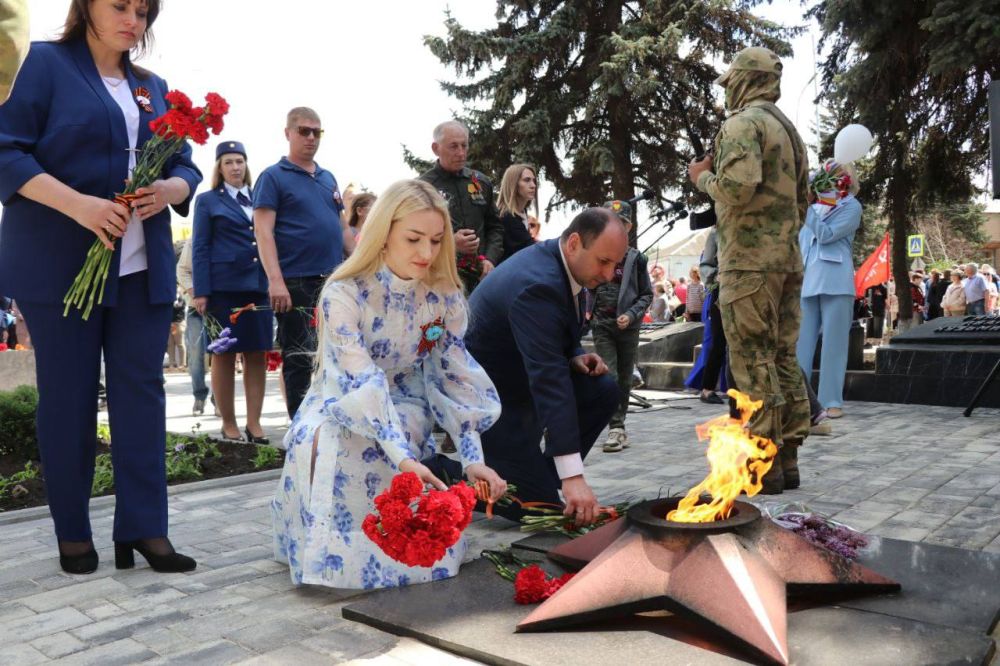 Торжественный митинг посвященный 80-й годовщине Победы в Великой Отечественной войне Торжественный митинг посвященный 80-й годовщине Победы в Великой Отечественной войне