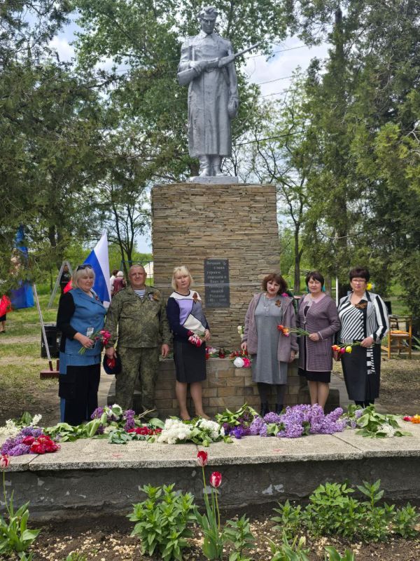 Митинги в честь Победы в поселках Краснодонщины Митинги в честь Победы в поселках Краснодонщины