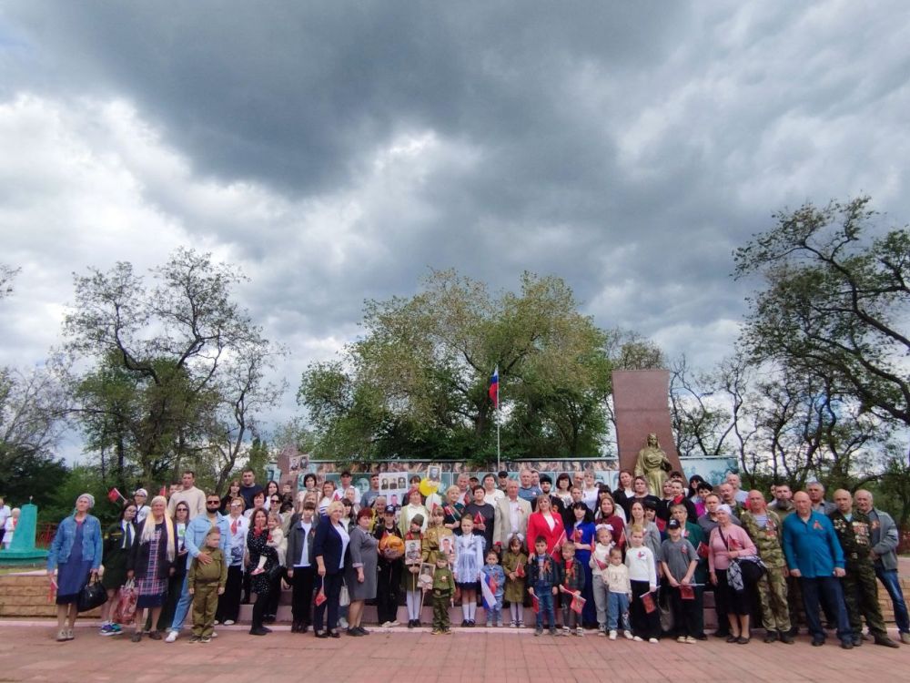 Митинги в честь Победы в поселках Краснодонщины Митинги в честь Победы в поселках Краснодонщины