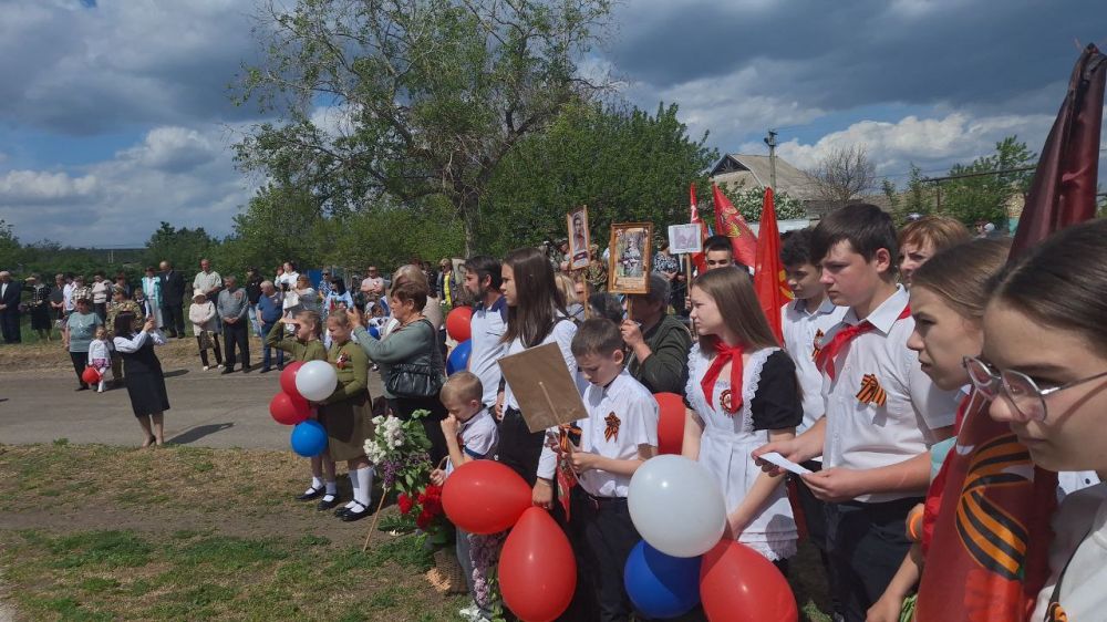 В селе Пархоменко День Победы отметили множеством акций и мероприятий В селе Пархоменко День Победы отметили множеством акций и мероприятий