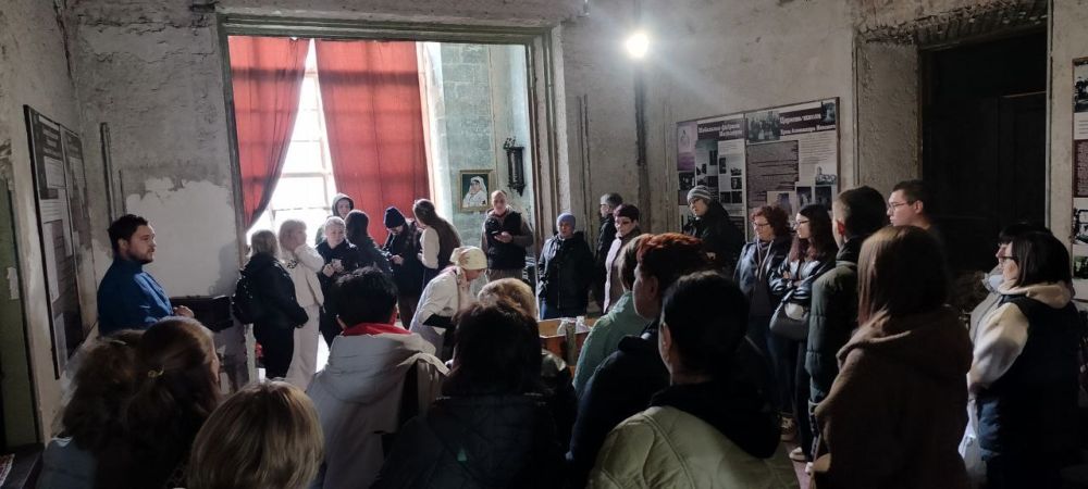 В Музейно-туристическом комплексе «Парк и усадьба Казимира Мсциховского» прошло мероприятие «Эвакогоспиталь в стенах музея» В Музейно-туристическом комплексе «Парк и усадьба Казимира Мсциховского» прошло мероприятие «Эвакогоспиталь в стенах музея»