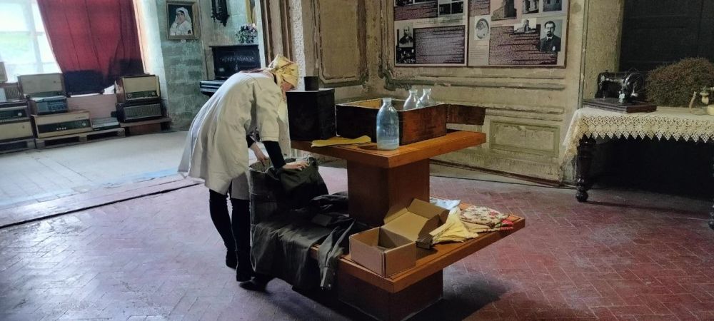 В Музейно-туристическом комплексе «Парк и усадьба Казимира Мсциховского» прошло мероприятие «Эвакогоспиталь в стенах музея» В Музейно-туристическом комплексе «Парк и усадьба Казимира Мсциховского» прошло мероприятие «Эвакогоспиталь в стенах музея»