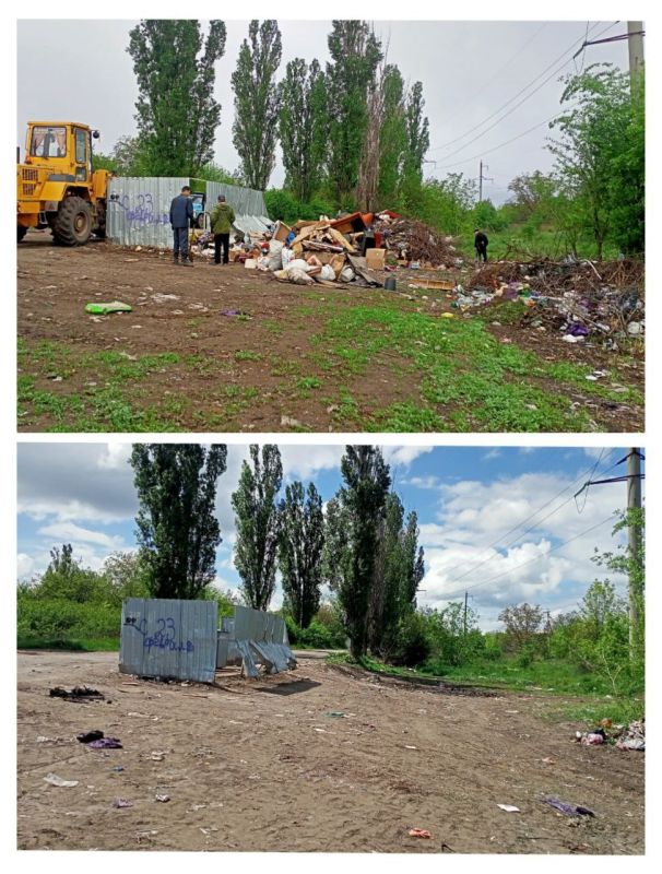 В Стаханове продолжаются работы по очистке города от мусора В Стаханове продолжаются работы по очистке города от мусора