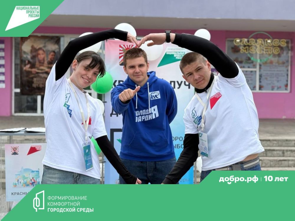 В Красном Луче продолжается голосование в рамках проекта «Формирование комфортной городской среды»! В Красном Луче продолжается голосование в рамках проекта «Формирование комфортной городской среды»!