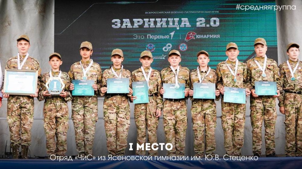 Итоги регионального этапа «Зарница 2.0» Итоги регионального этапа «Зарница 2.0»