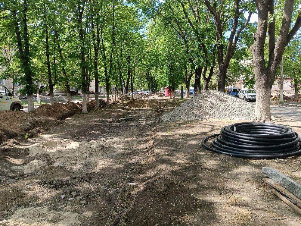 В городском округе город Ровеньки ведутся работы по реализации проекта «Благоустройство В городском округе город Ровеньки ведутся работы по реализации проекта «Благоустройство